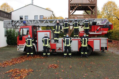 Neue Drehleitermaschinisten ausgebildet